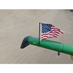 John Deere Combine HUR Unloading Auger Flag Pole Mount