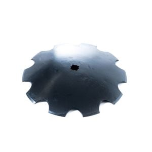 20" x 4.5mm Plain Cone Notched Disc Tillage Blade 1-1/8" Square x 1-1/4" Square