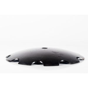 22" Plain Cone Notched Disc Blade (1-1/4" Square x 1-1/2" Round)