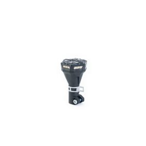 AXE73725 MicroBright Amber LED Beacon Light with DIN Mount