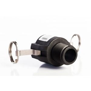 Norwesco 1'' Male Quick Coupler Hose Fitting Adapter