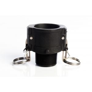 Norwesco 1-1/2'' Male Quick Coupler Hose Fitting Adapter