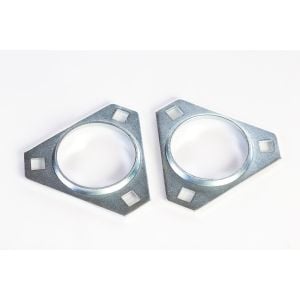 62MMT 3 Bolt Triangular Stamped Steel Bearing Flange