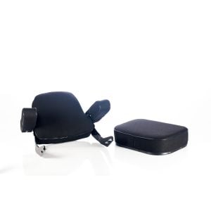 K&M 7299 Steel Core Black Fabric Seat Assembly