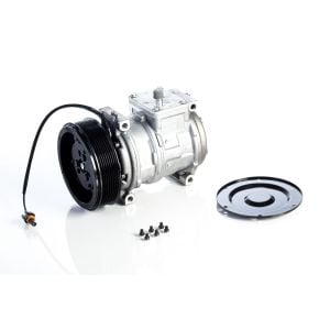 OE Denso Compressor 10PA17C - 146mm, 8 Groove Clutch, 12V