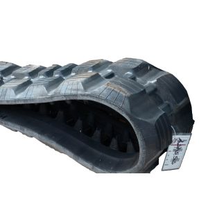 Skid Steer Rubber 12" Staggered Solid Block Track fits Bobcat