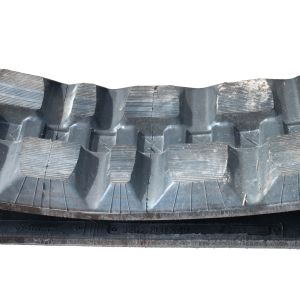 Skid Steer Rubber 12" Staggered Solid Block Track fits Bobcat 320x86x49
