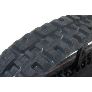 Skid Steer Rubber 12" Staggered C Block Track fits Bobcat 320x86x49