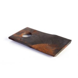 Angled Right Hand Disc Mower Blade