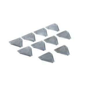 700705299 3" Black Top Serrated 14 TPI Sickle Section fits Hesston