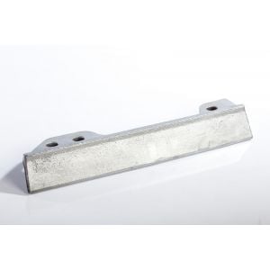 86992047 Combine Straight Separator Chrome Bar fits Case-IH