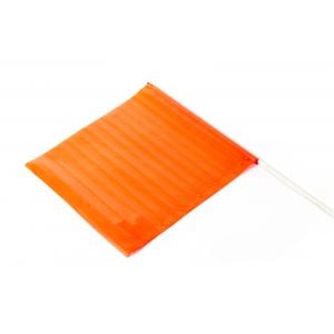 16" x 16" Orange Vinyl Marking Safety Flag