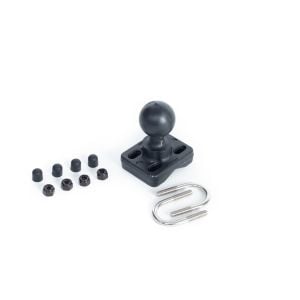 Ram 1.5" C Ball Double U-Bolt Ball Base RAM-235-2U