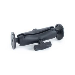 Ram 1.5" C Ball Double Mount with Two Round Plates RAM-101U