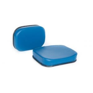 Ford 2 Piece Blue Vinyl Tractor Seat