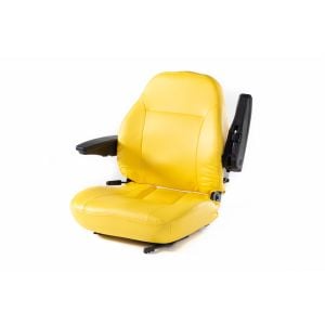 Black Talon High Back Zero Turn Mower Seat with Armrests 440002YE