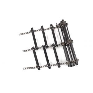 195666A2 Combine Feeder Chain for 54'' Feeder with Serrated Slats fits Case-IH