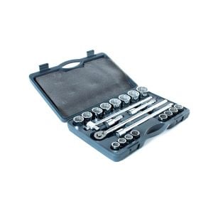 Performance Tool 21 Pc. SAE 3/4'' 12 Point Ratchet & Socket Set